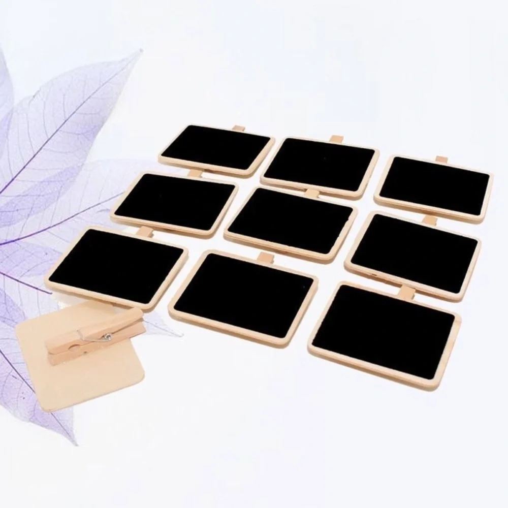 THE CONTAINER STORE DIY SHOP Pack of 4 Mini Chalkboard Clips